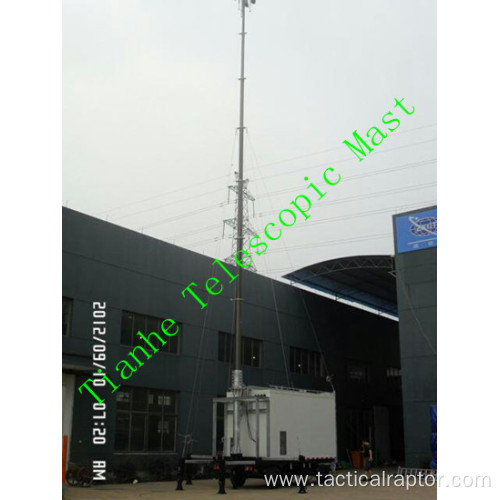 Locking Mast Portable Cellular Tower